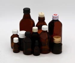 Флаконы темные (11 предметов)